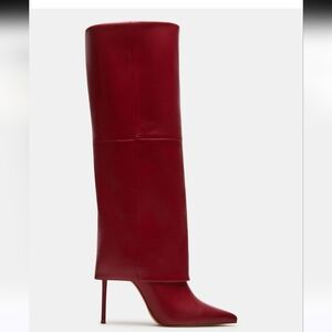 Steve Madden Red Heeled Boots
